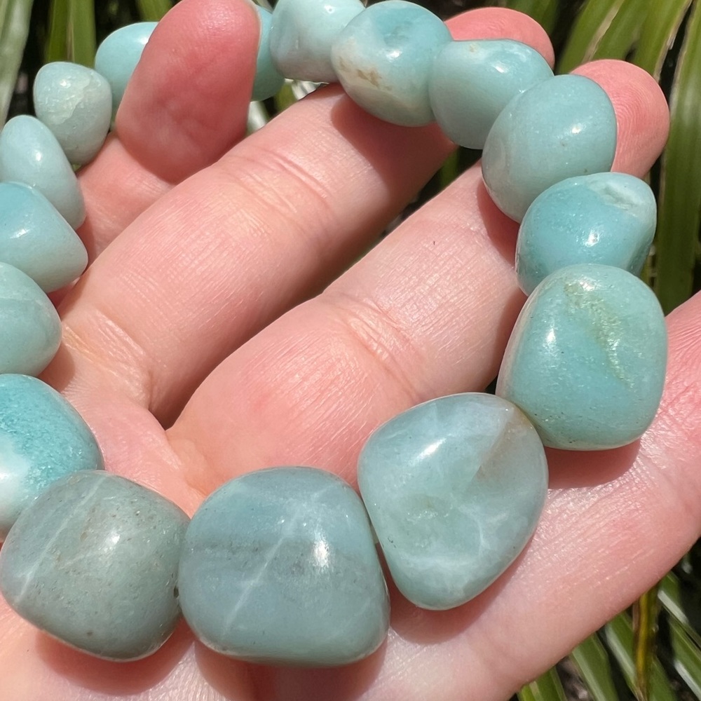 Amazonite Stretchy Bracelet - image 1